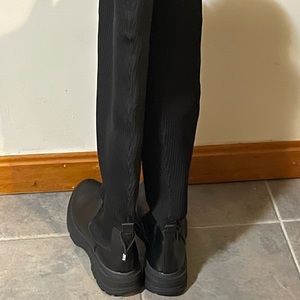 Zara Black, Over the Knee Boots